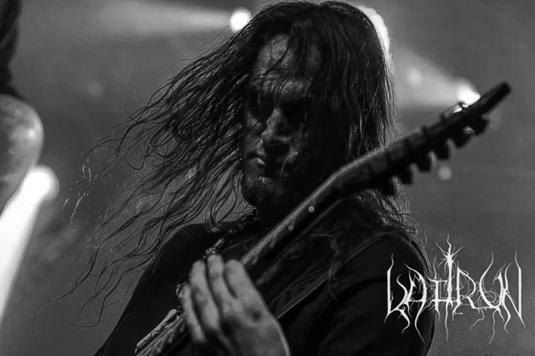 KAFIRUN band, guitarist and the founder Hanephi. Kafirun band on tour July 2024. Live performance.